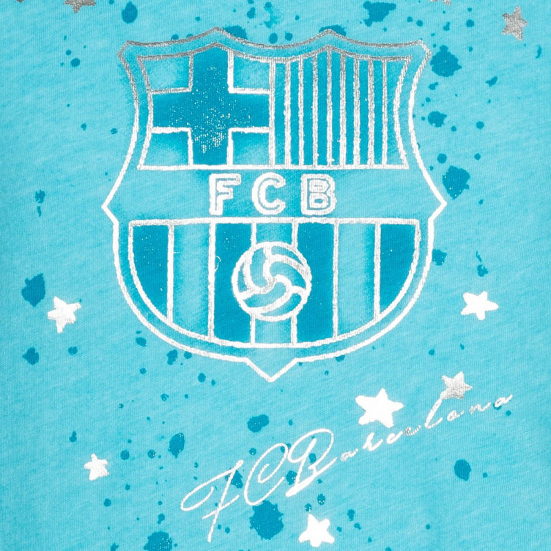 FC Barcelona Fille T-shirt turquoise
