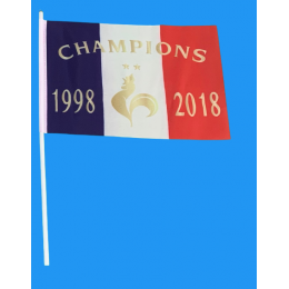 Mini Drapeau Champion 98-2018