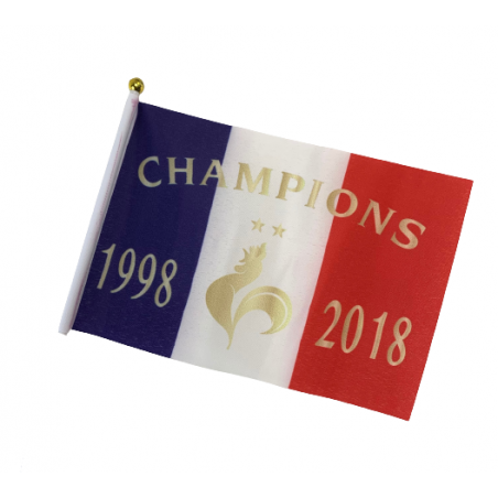 Mini Drapeau Champion 98-2018