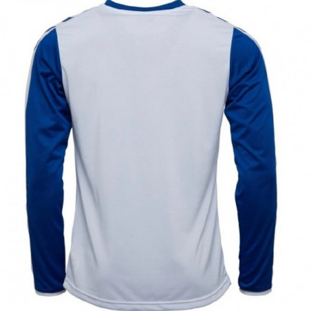 Hummel Long Sleeve Mens Top Football Jersey Blue White