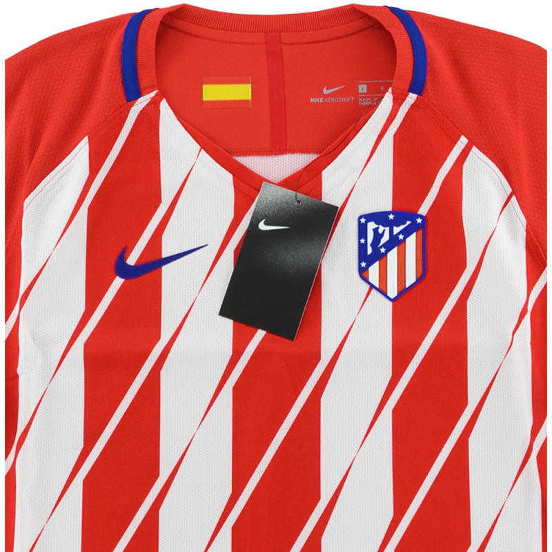 Maillot Domicile des Joueuses de l'Atletico Madrid 2017-18