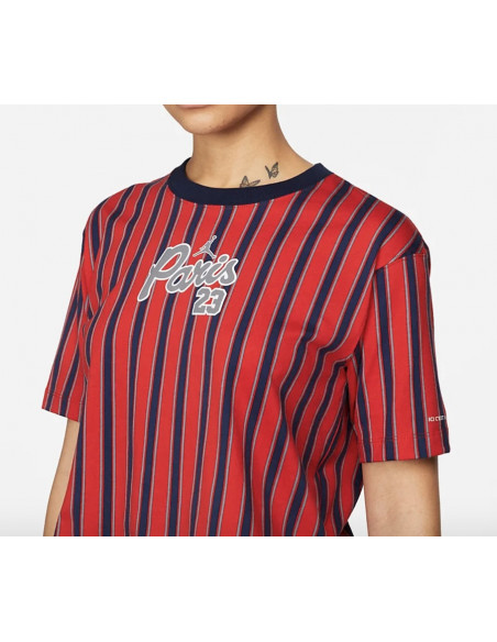Jordan T-Shirt Graphique Femme x PSG Rouge