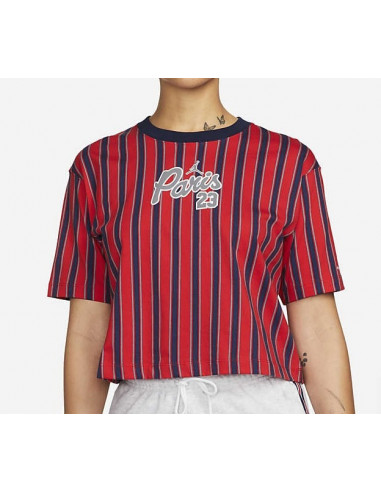 Jordan T-Shirt Graphique Femme x PSG Rouge