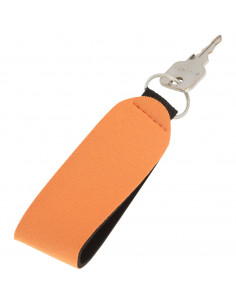 Porte-clés Vacay orange avec anneau divisé