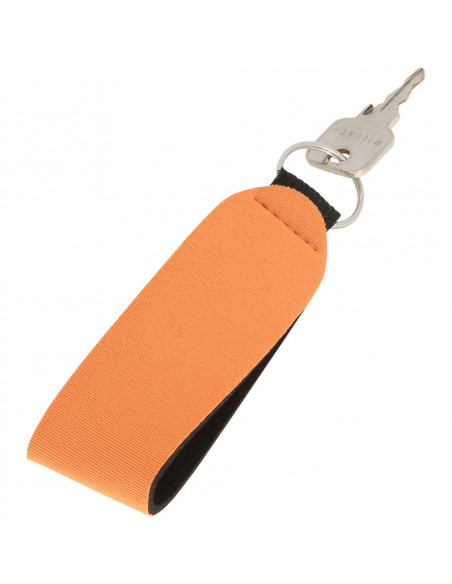 Porte-clés Vacay orange avec anneau divisé