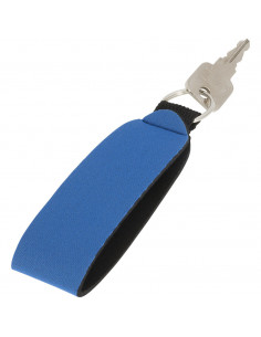 Porte-clés Vacay orange avec anneau divisé