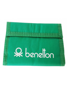 Portefeuille vert Benetton