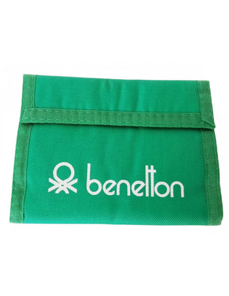 Portefeuille vert Benetton
