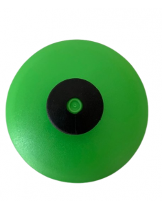 Gourde transparente plastique  500 ml bouchon  vert 2