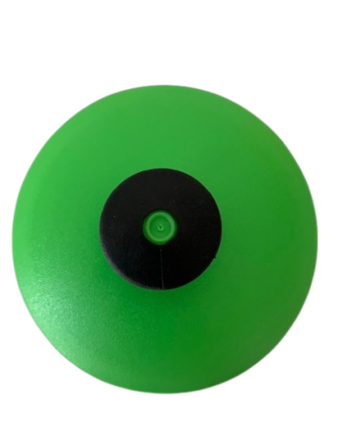 Gourde transparente plastique  500 ml bouchon  vert