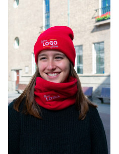 Cache-cou de ski Nilton bleu marine 2