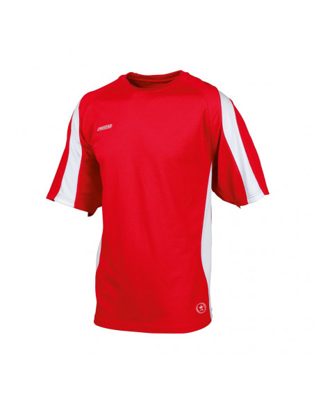 Maillot performance Prostar Kinetic – Rouge/Blanc  XS