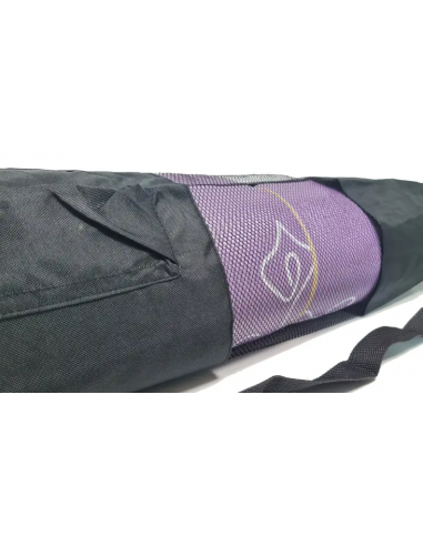 Sac pour tapis de yoga noir ‘Bodycoach’ avec filet