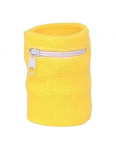 Bracelet jaune avec fermeture éclair 2