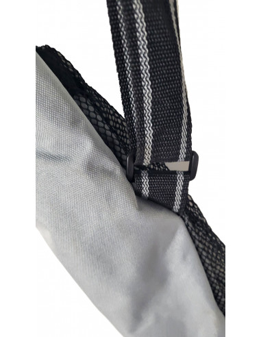 Sac de hockey Alex Vario – Gris/Noir