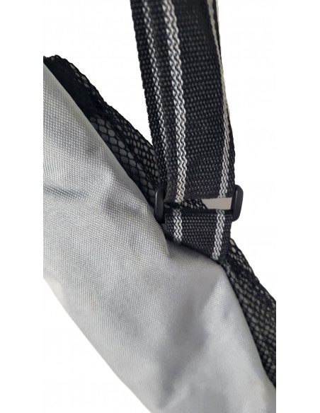 Sac de hockey Alex Vario – Gris/Noir