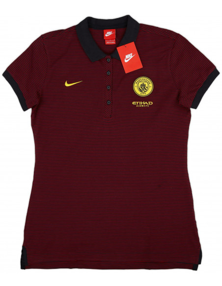2016-17 Manchester City Nike Polo T-Shirt -L