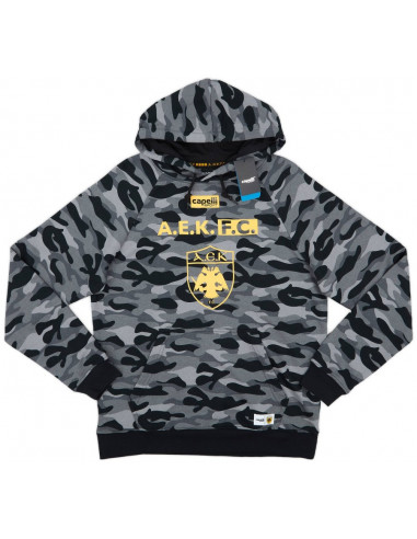 Haut à capuche camouflage AEK Athens Capelli 2019-20