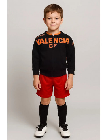 Veste de Survêtement Enfant Valence CF 2009/10 Kappa Noire