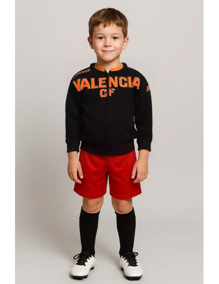 Veste de Survêtement Enfant Valence CF 2009/10 Kappa Noire