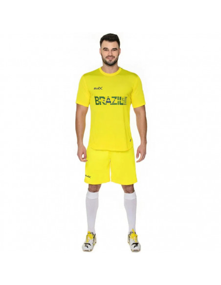 Ensemble de football 2 pièces jaune BRAZIL