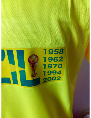 Ensemble de football 2 pièces jaune BRAZIL