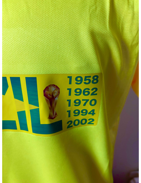 Ensemble de football 2 pièces jaune BRAZIL