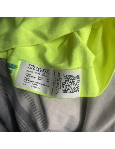 Maillot Gardien SSC Napoli Extérieur 2016/2017 – Manches Courtes | Kappa Kombat