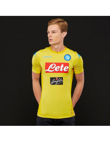 Maillot Gardien SSC Napoli Extérieur 2016/2017 – Manches Courtes | Kappa Kombat