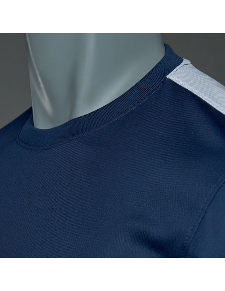 MAILLOT DE FOOTBALL NIKE VICTORY II ML JUNIOR - BLANC/MARINE