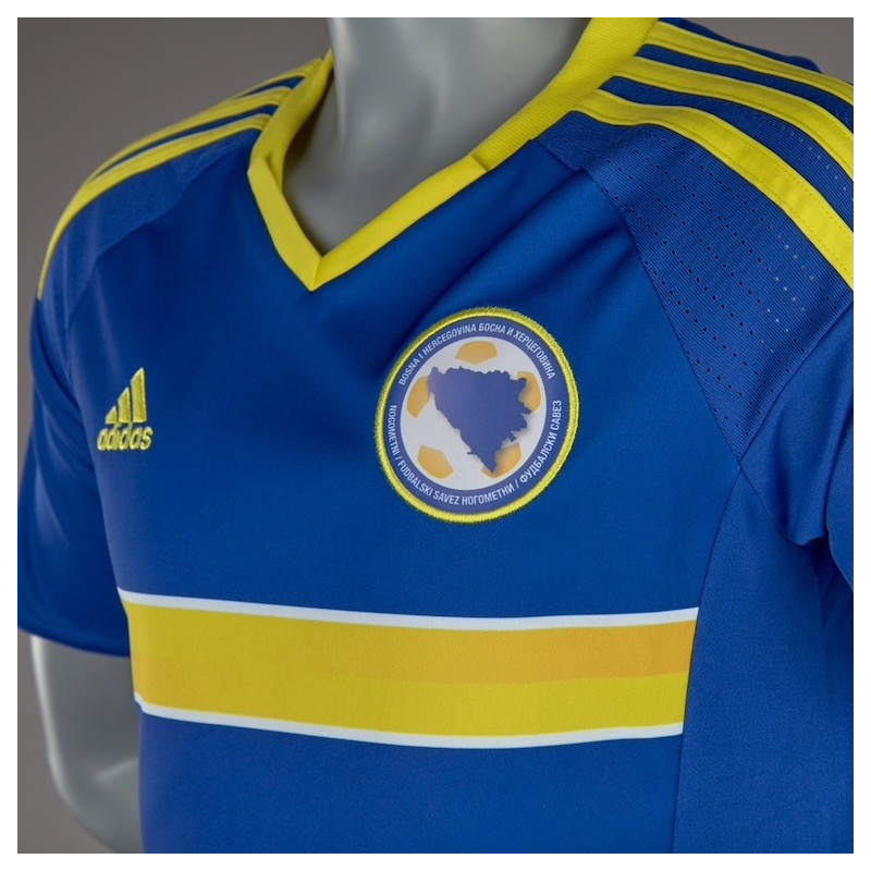 Maillot Adidas Bosnie-Herzegovine Home Replica 2016-18