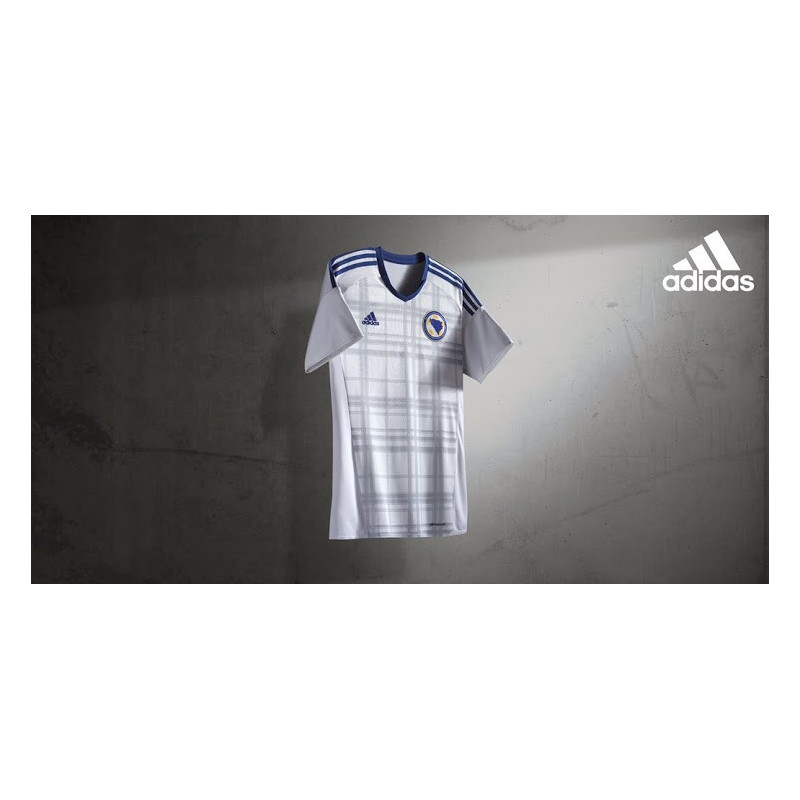 Maillot Domicile Bosnie-Herzégovine Blanc Enfants Football 2016-18