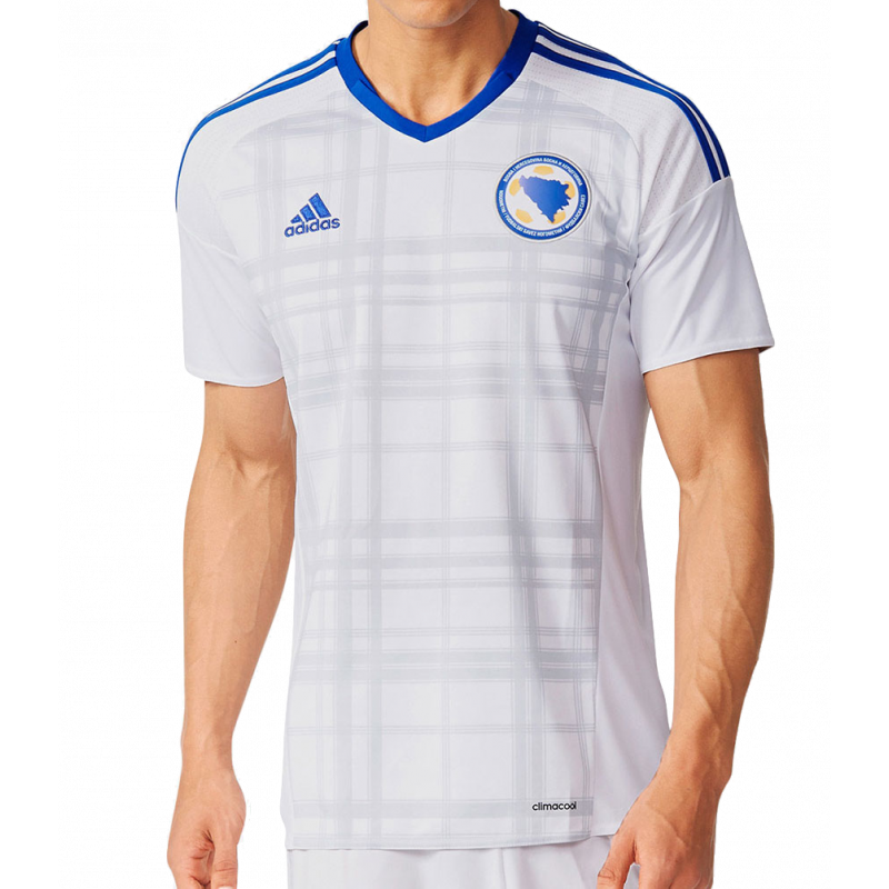 Maillot Domicile Bosnie-Herzégovine Blanc Enfants Football 2016-18