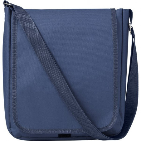 SAC À BANDOULIÈRE POUR TABLETTE, POLYESTER BLEU