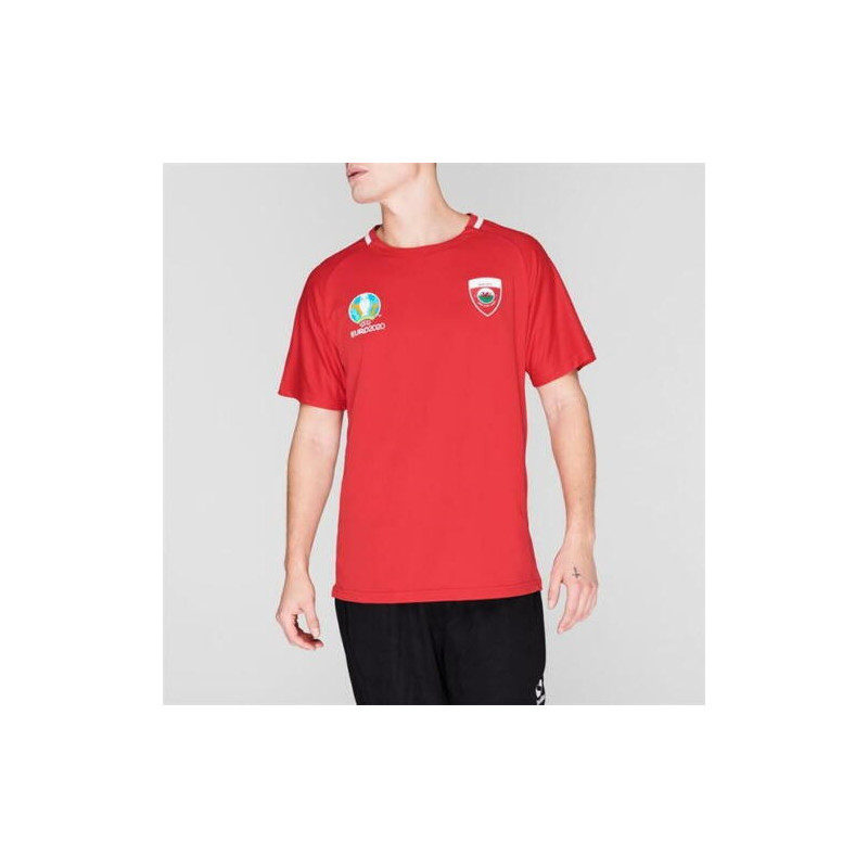 Euro 2020 Wales T Shirt Polyester