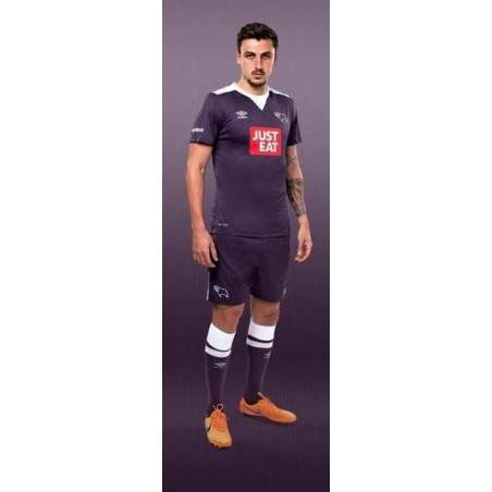 Umbro Maillot de Foot DCFC Derby County 15/16 Away Junior Violet Foncé