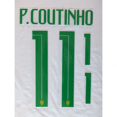 2018-20 Brazil Home Junior Name Set