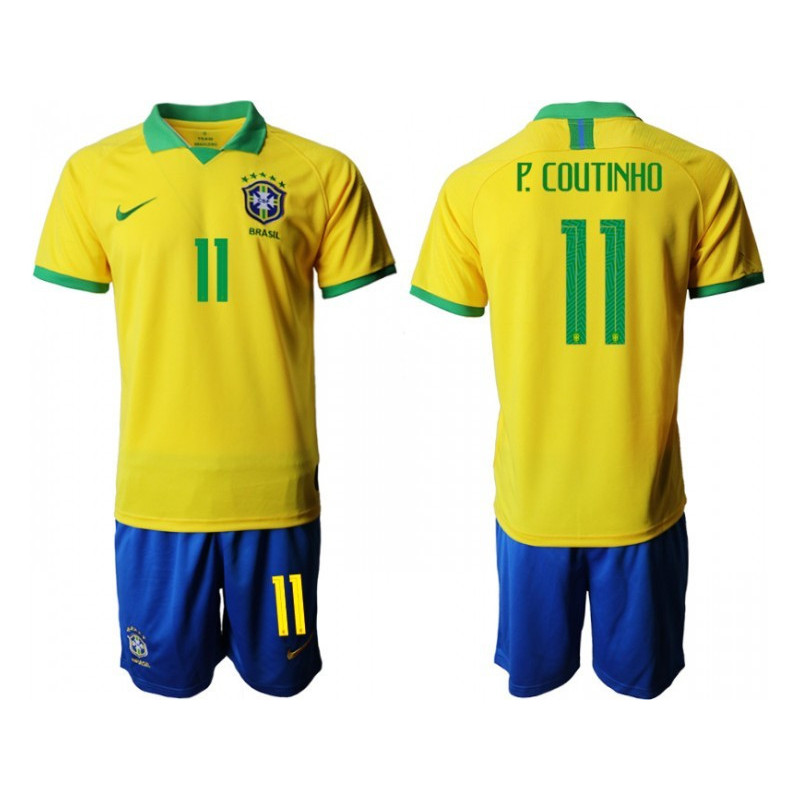 2018-20 Brazil Home Junior Name Set