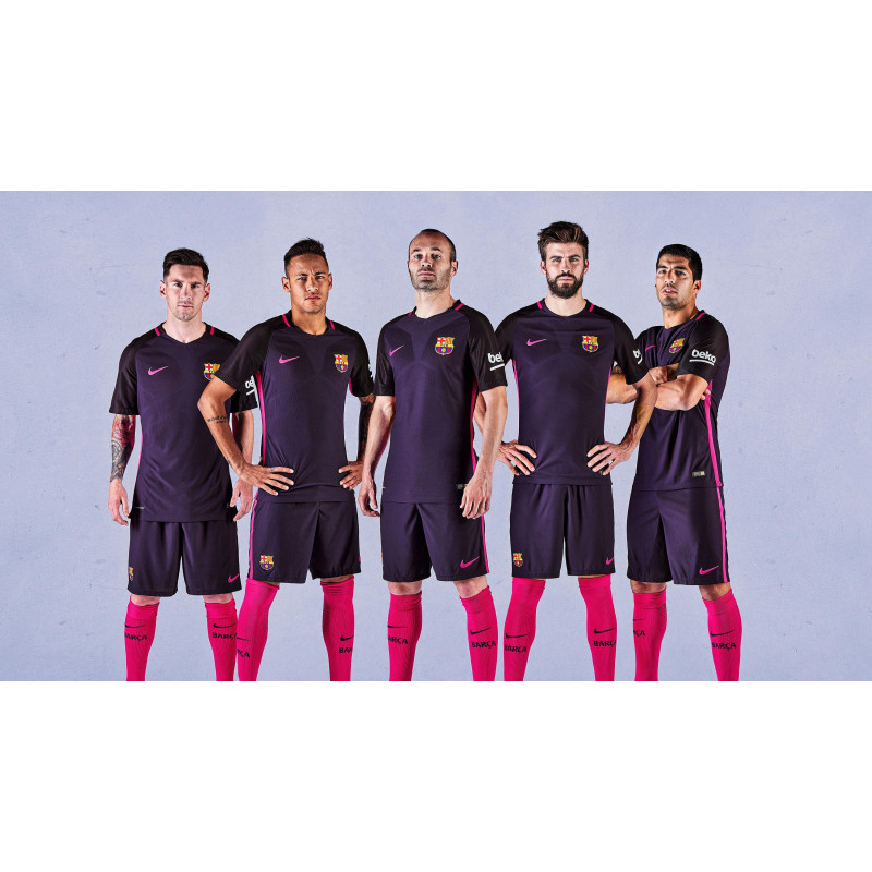 Barcelona Away Junior Name Set NEYMAR 11