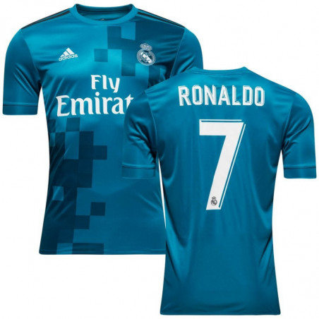 2017-18 Real Madrid Away & Third Junior Name Set