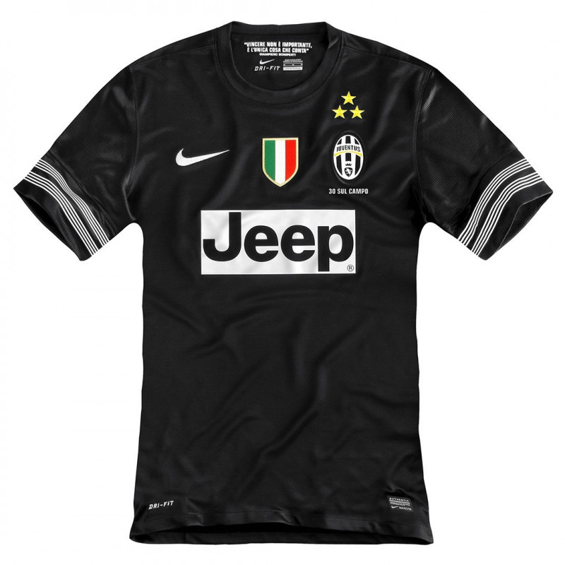 2012-14 Juventus Away/Third Black Junior Namesets POGBA 6