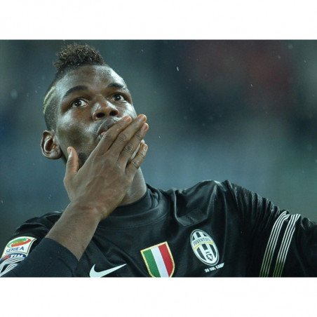 2012-14 Juventus Away/Third Black Junior Namesets POGBA 6