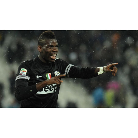 2012-14 Juventus Away/Third Black Junior Namesets POGBA 6